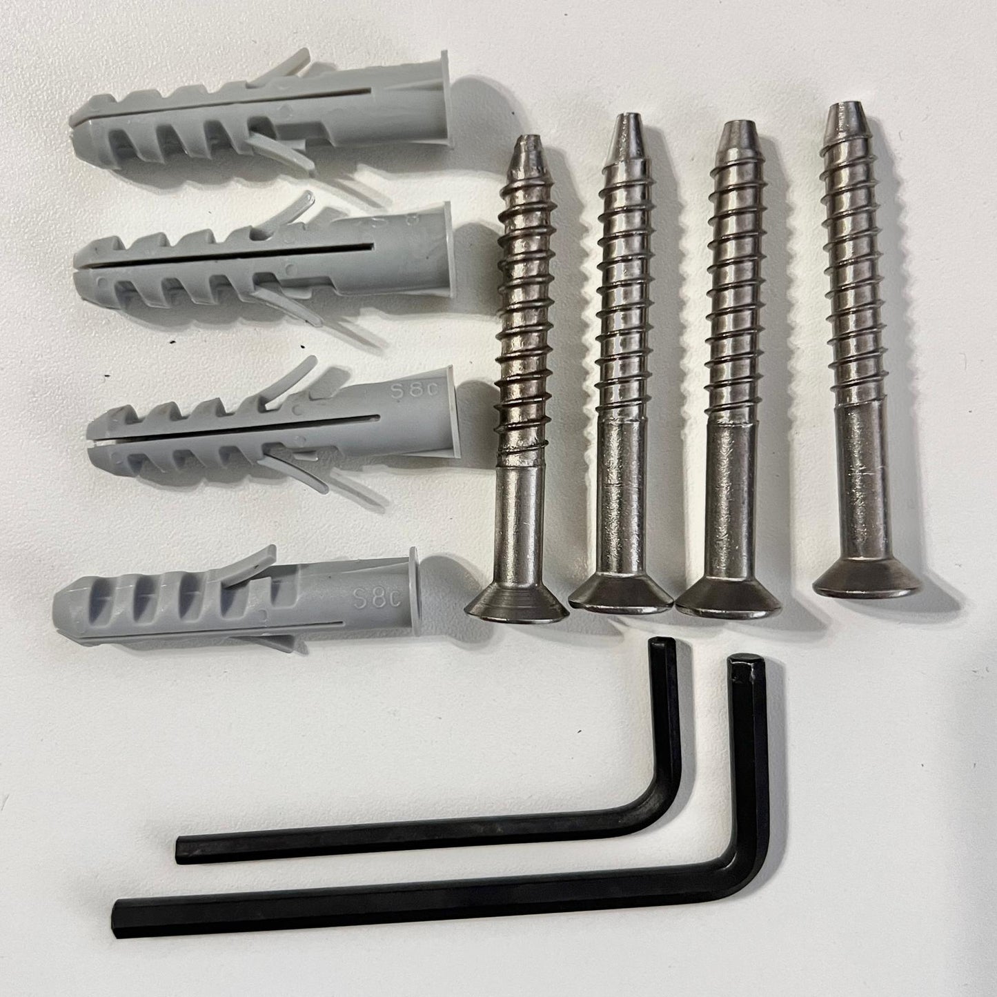 Set - Screws for 110 models without wooden backing